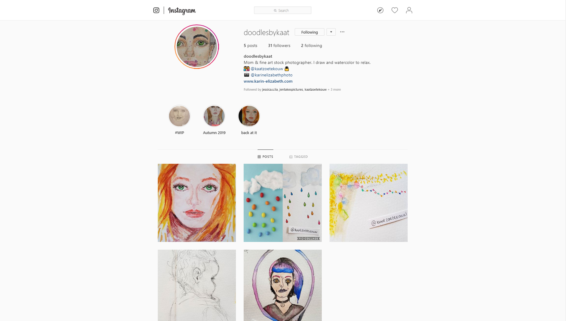 Instagram (illustrations)